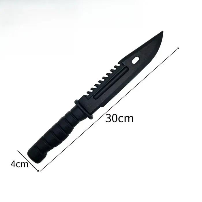 Couteau de l'armée népalaise en plastique de 33 cm, accessoires de cosplay, couteau de performance,