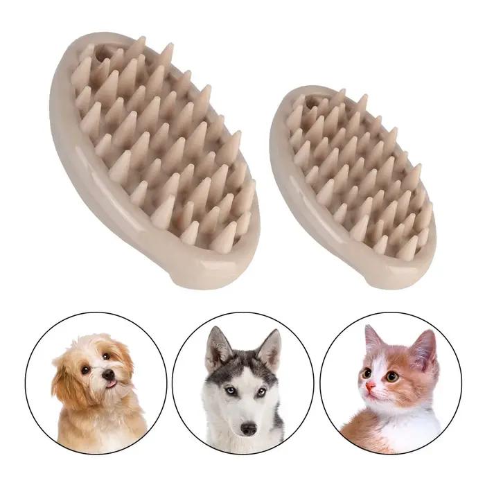 Rapidly Books-Brosse de massage pour animaux de compagnie