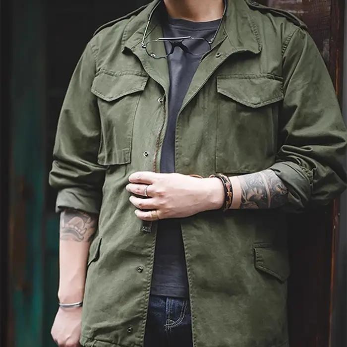 Veste de terrain M65, veste militaire pour hommes