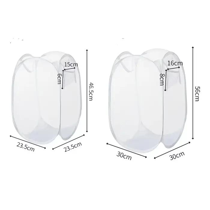 Panier à vêtements sales squelette ventilé pliable facile à ranger Portable grande capacité