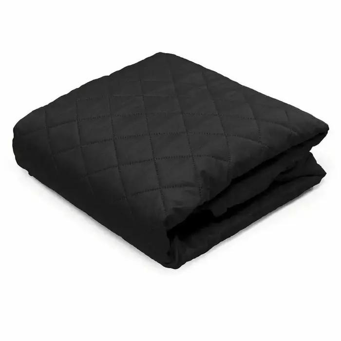 Housse de canapé matelassée anti-usure en polyester blanc corail grenat pour canapé deux places automne hiver confortable durable