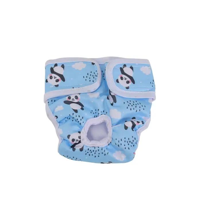 Pantalon taille élastique pour chien, sous-vêtements mignons, culotte sanitaire, vêtements pour anim