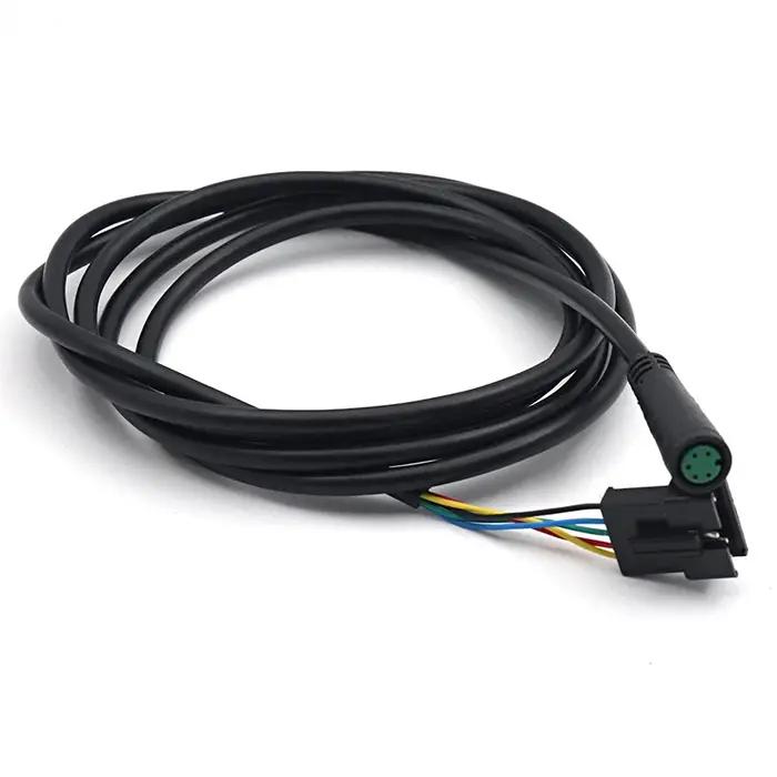 Contrôleur de connexion de ligne d'instrument à 5/6 broches et cordon d'alimentation de panneau LCD