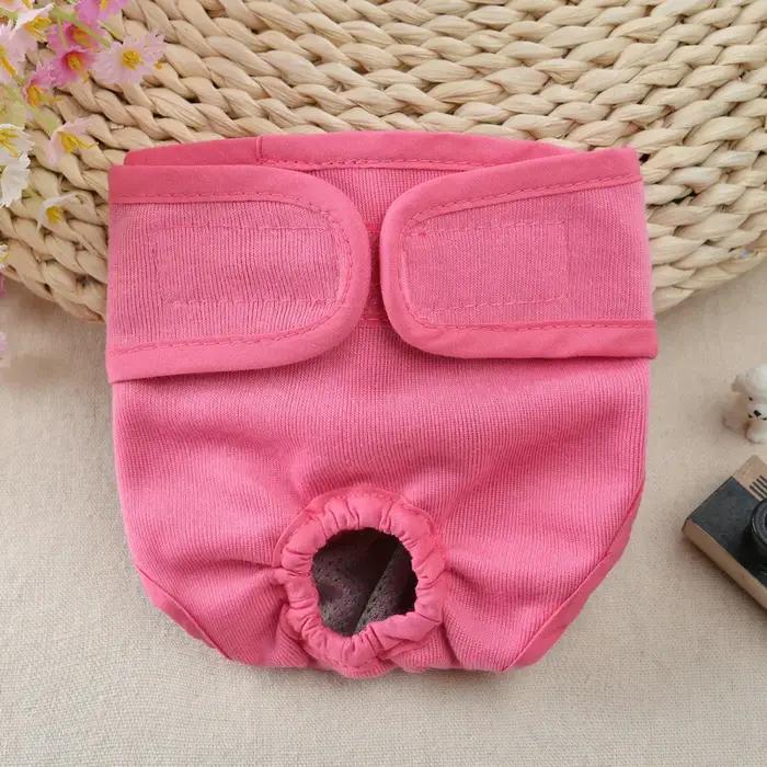 Culottes physiologiques réutilisables pour chiens, protège-slip menstruel pour animaux de compagnie,