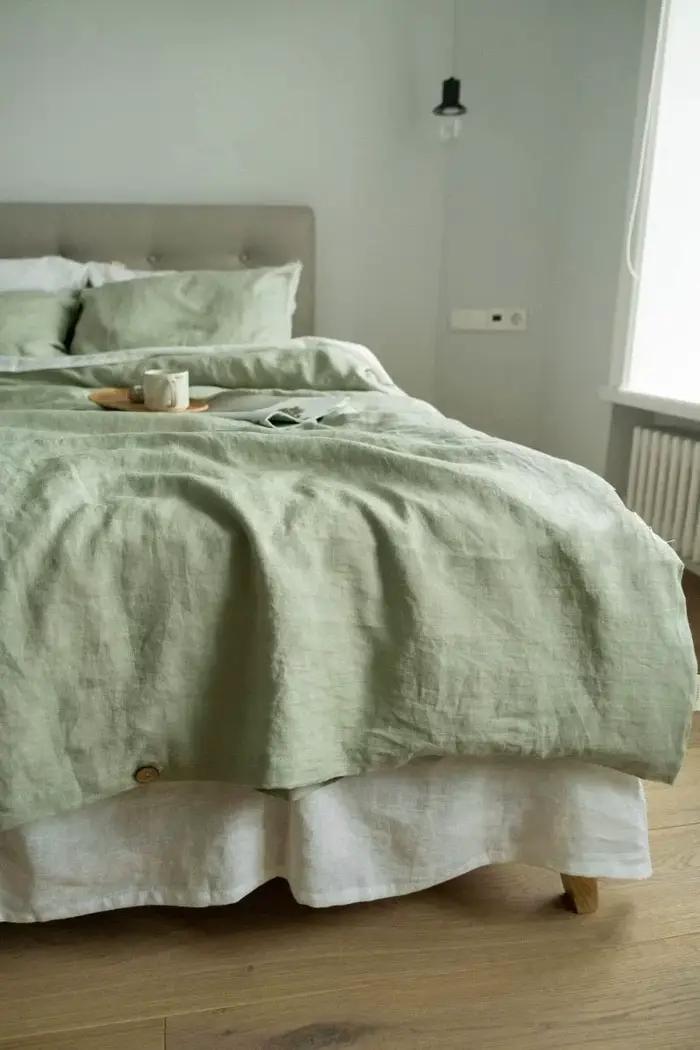 Housse de couette 100% lin français naturel