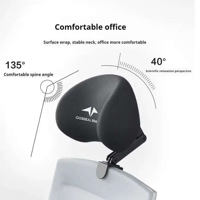 Appui-tête de chaise confortable