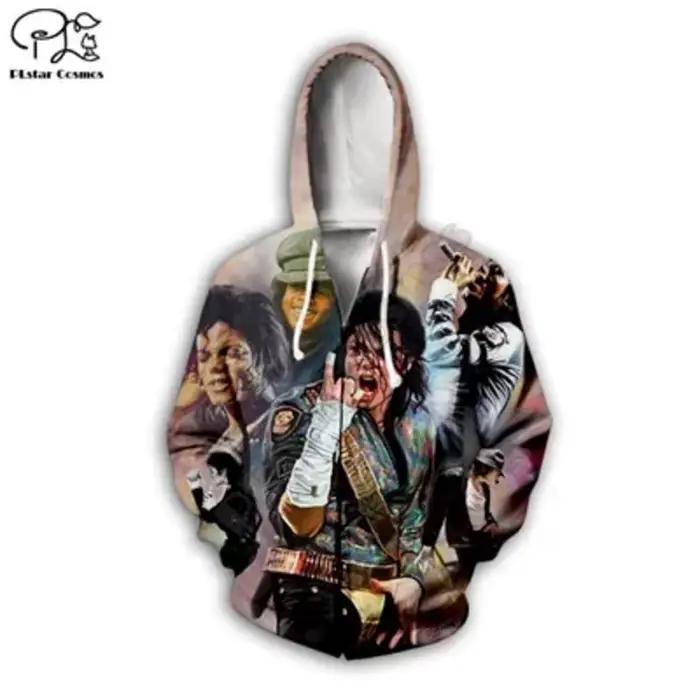 PLstar Cosmos Michael Jackson sweat à capuche/sweat-shirt/veste/vêtements hip hop pour hommes et fem
