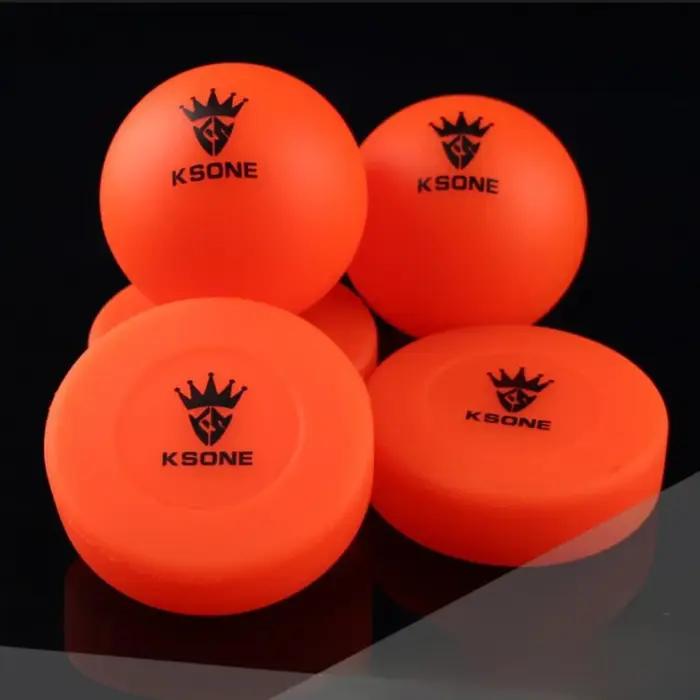 Boule de hockey en caoutchouc pour entraînement professionnel, 1 pièce, 65mm