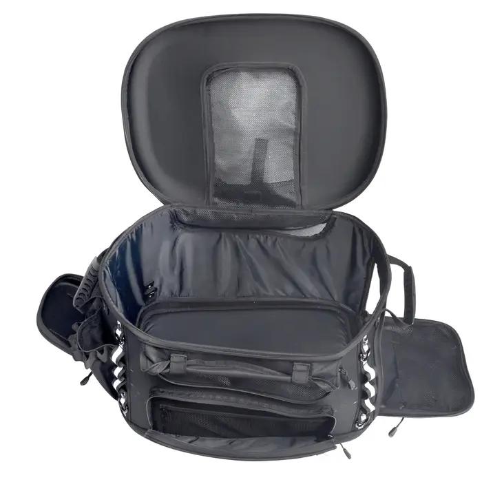 Sac pour Animaux de Compagnie de Moto Luxe Mode Transport Chien Porte-Bagages Siège Passager Sangles Sissy Bar Occasions Spéciales