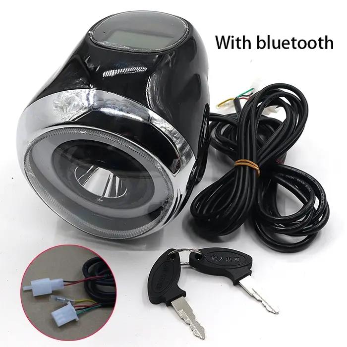 Scooter électrique compteur phare Bluetooth