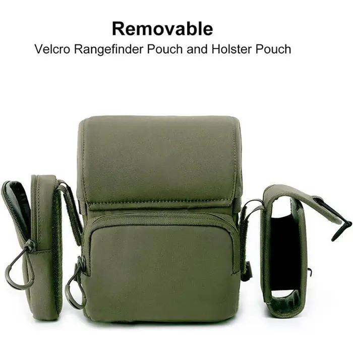Sac poitrine étanche pliable multi-poches rangement jumelles télescope randonnée escalade extérieur