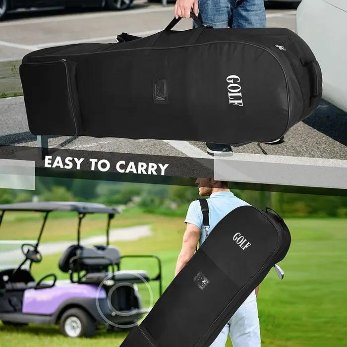 Sacs de voyage de Golf souples avec roues, sac d'aviation de grande capacité, sacs pratiques et dura