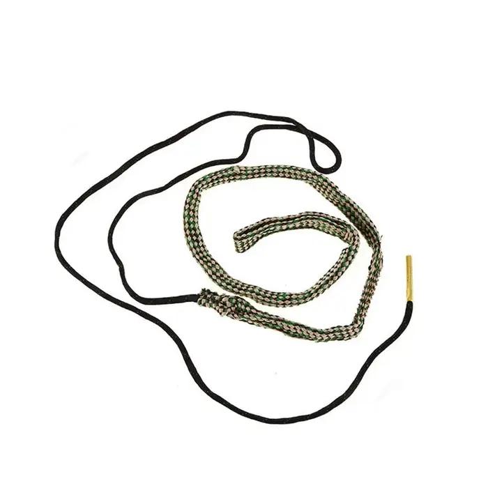 Corde de nettoyage d'alésage de pistolet de chasse 22 Cal 223 Cal 38 Cal 5.56mm 7.62mm 12GA Kit de brosse de nettoyage de fusil outil baril de jauge corde