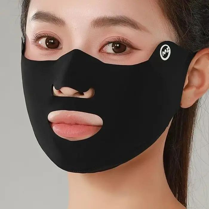Nouveau masque respirant en soie glacée