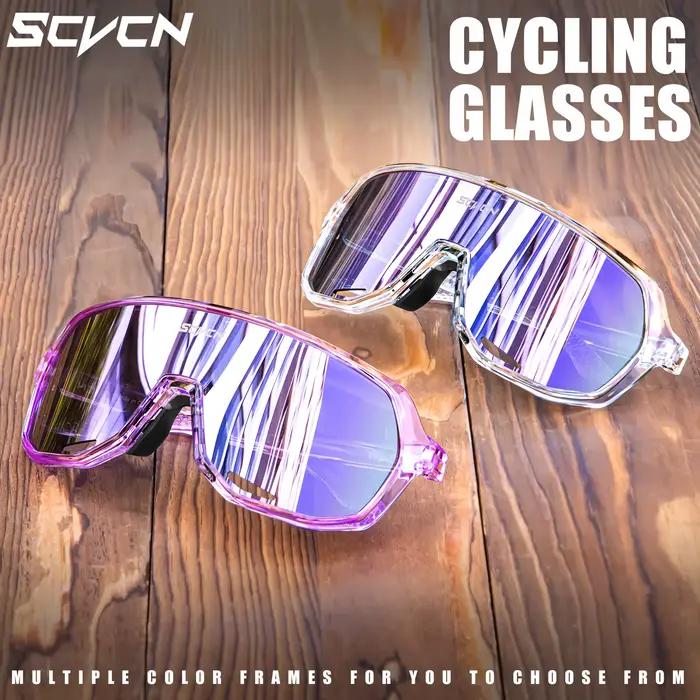 Lunettes de vélo photochromiques UV400 pour chasse et sport outdoor femme homme avec protection UV et design adapté à tous les visages