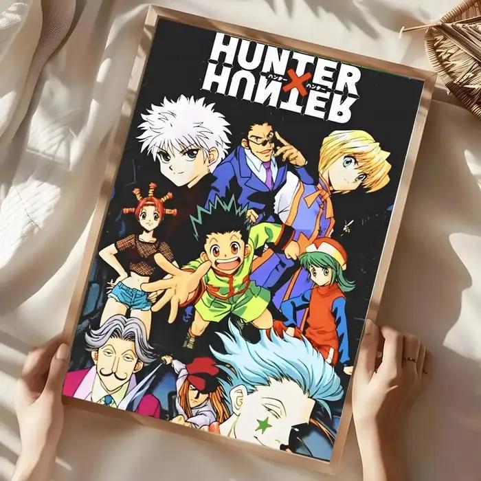 Affiche murale Anime H-Hunter x Hunter, impression artistique adaptée au salon, chambre à coucher, bar, salon, décoration de la maison, cadeau