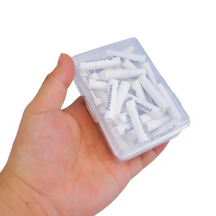 50 pièces de filtres à charbon actif de 9 mm pour pipe à tabac, cartouches de nettoyage pour embout de pipe, accessoires pour fumeurs