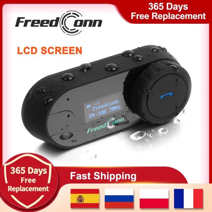 T Com SC Bluetooth casque de moto Interphone