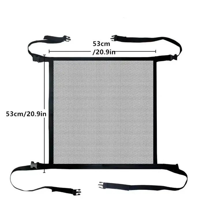 Filet de protection pour animaux domestiques (chiens et chats) pour coffre de voiture, filet d'isola