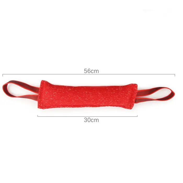 Bâton de dressage pour chien rouge durable