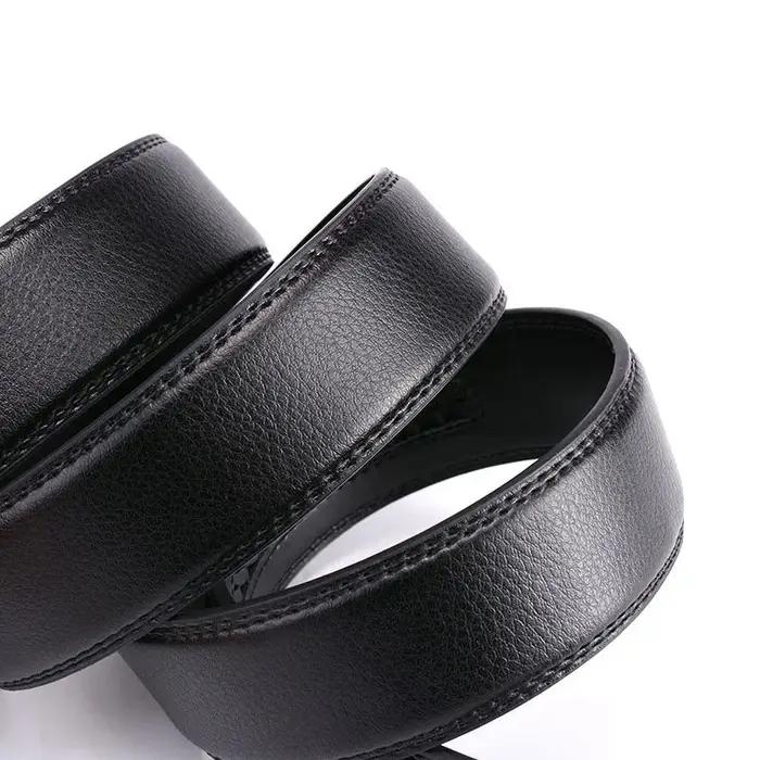 Ceintures clic pour hommes marque de luxe concepteur de mode boucle automatique en cuir véritable ho