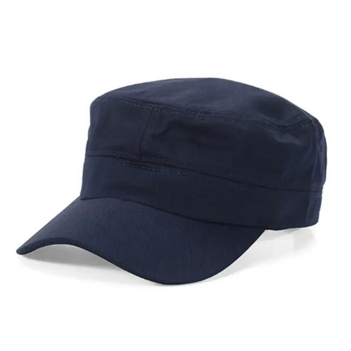 Casquette unisexe Vintage unie, style cadet, réglable, disponible en cinq couleurs, accessoire de mode classique pour hommes et femmes, 1 pièce