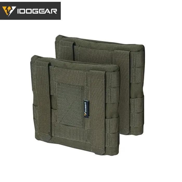 Poche Latérale Tactique IDOGEAR Pour Plaques JPC2.0 - Poche Camouflage Chasse Molle AVS 35107
