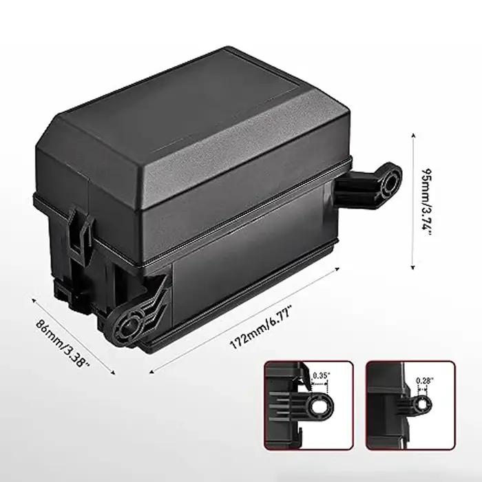 Kit universel étanche pour voiture et camion, boîte de citations de fusibles, 6 emplacements, nuits, ATC, ATO, 12V, 6 voies