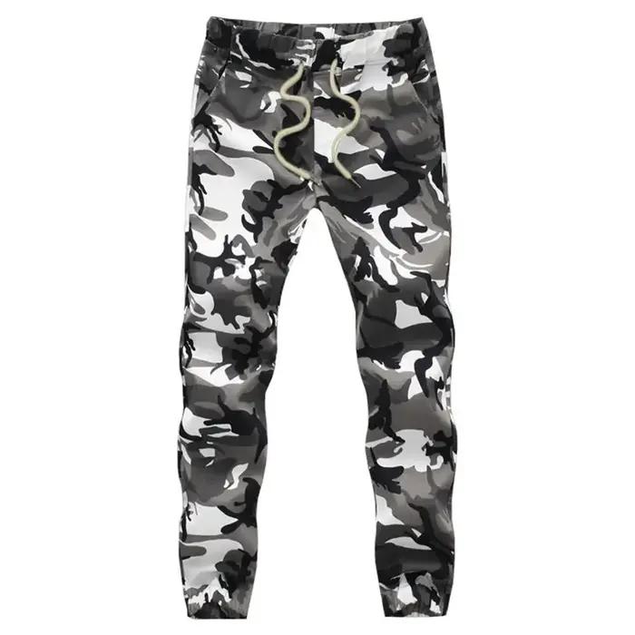Pantalon cargo camouflage coton loose confortable 2025 - Jogger militaire chasse homme