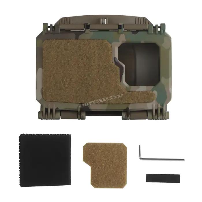 Boîtier de rangement tactique V2 pour hommes, boîte de rangement pour téléphone et équipement, résistant aux intempéries, adapté pour l'airsoft et la chasse