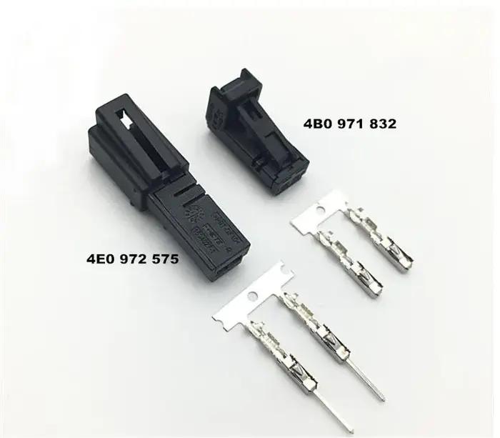 Connecteur de haut-parleur pour Audi, VW, Skoda, douille de lampe de porte, lumière LED intérieure,