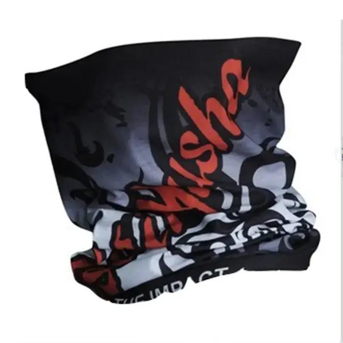 Foulard de pêche guêtre protection solaire sportif coton polyester lettres tricoté pour hommes femmes randonnée camping pêche activités extérieures