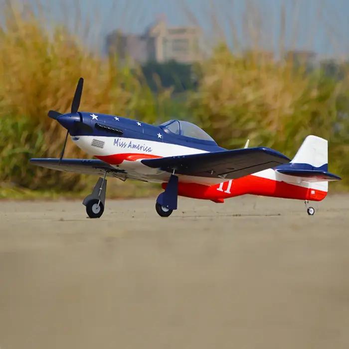 Avion RC EPO HOOKLL P51 Miss America avec système de pulvérisation pour courses aériennes en extérieur