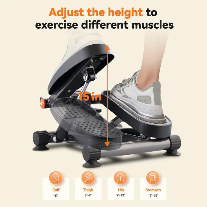 Équipement de fitness très vendu, mini stepper pour entraînement cardio à domicile
