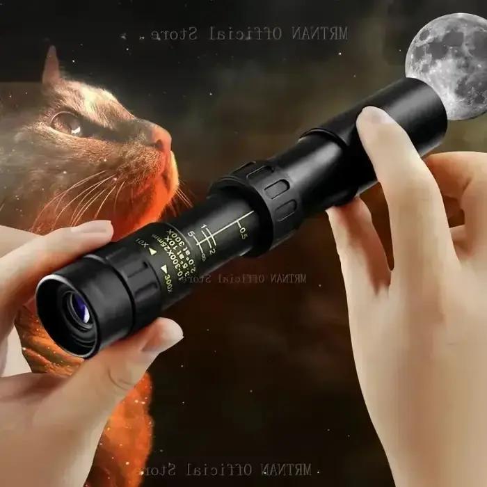 Téléscope Binoculaire 10-300x40 HD Longue Portée Professionnel Vision Nocturne pour Chasse