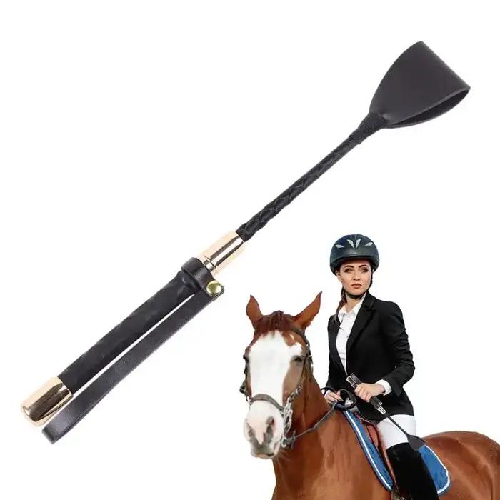 Fouet d'équitation avec poignée antidérapante