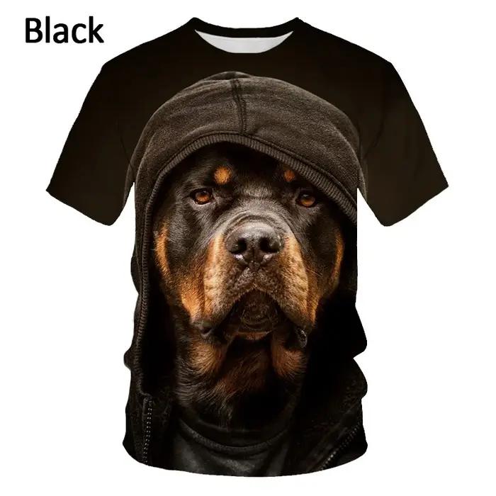 T-shirt homme imprimé chien Husky sibérien 3D pour enfants et adultes occassions quotidiennes casual cool harajuku hip hop