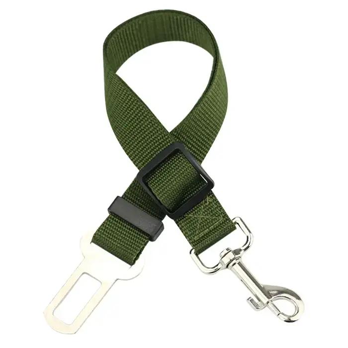 Ceinture de sécurité réglable pour animaux de compagnie (chats et chiens) pour voiture