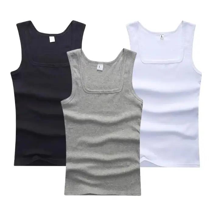 Débardeur en coton pour hommes et femmes