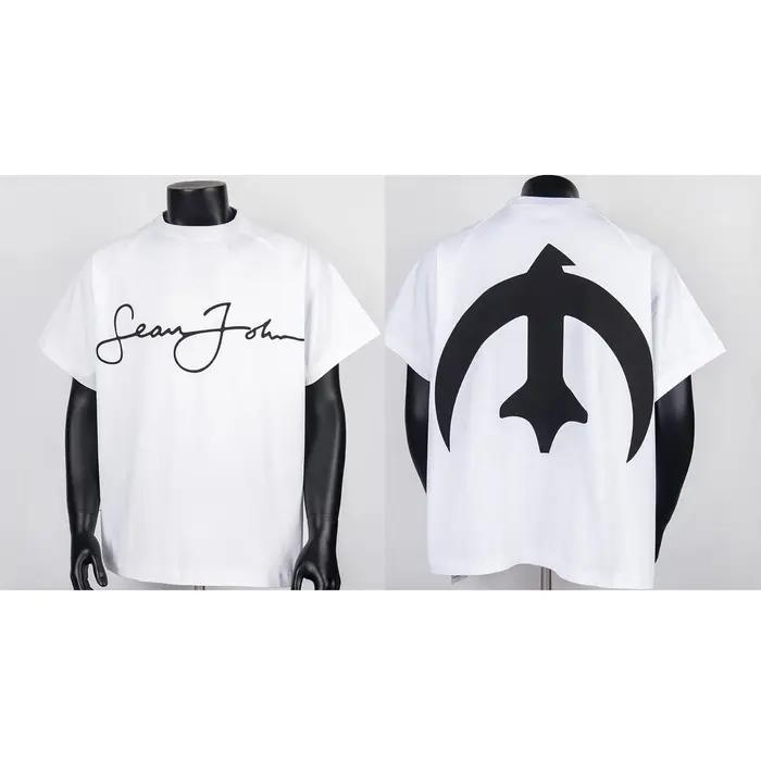 Américain haute rue mode multicolore Style hauts hommes femmes Couples quotidien vêtements de sport Kanye West T-shirts