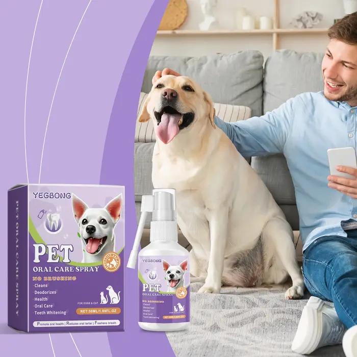 Spray anti-puces YEGBONG naturel pour chiens chats éliminer puces tiques soulager démangeaisons peau