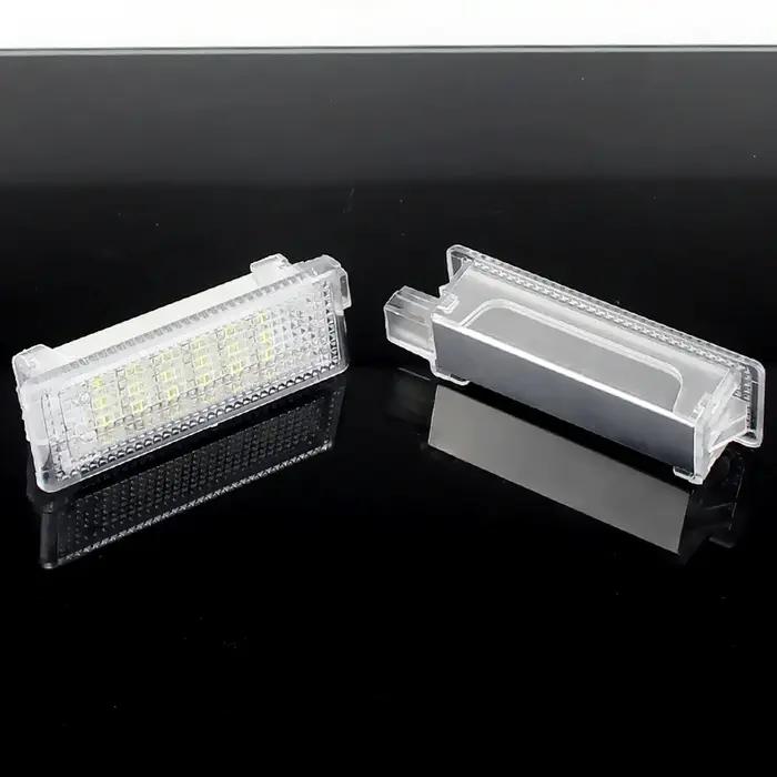 2x LED De Courtoisie De Porte Intérieur Plancher Lumière De Coffre a Bagages Lampe De Boîte À Gants Pour BMW X5 E70
