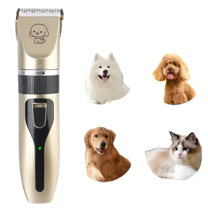 Tondeuses électriques pour animaux de compagnie pour le rasage des chiens et des chats ; tondeuse à poils