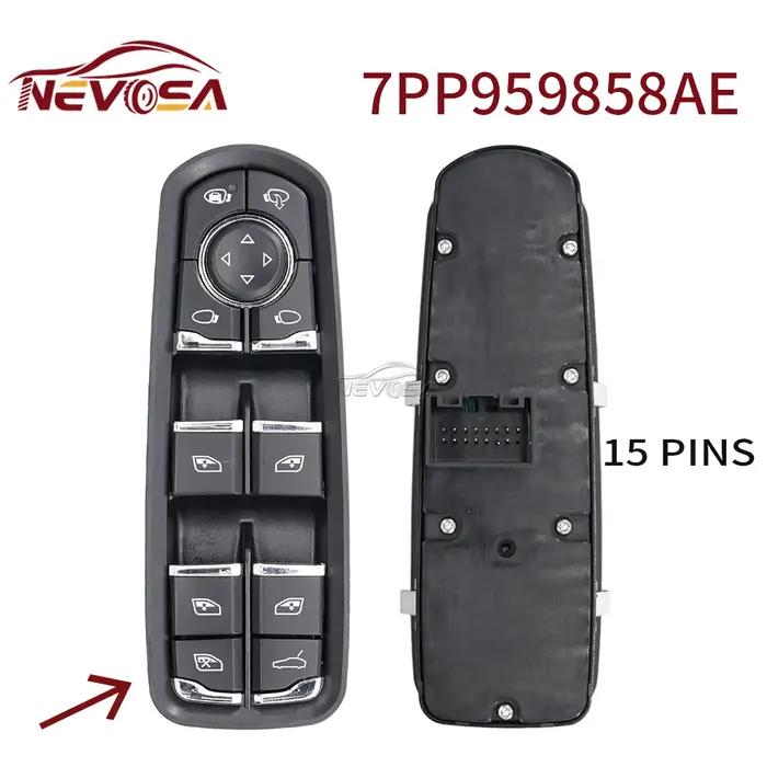 NEVOSA interrupteur de fenêtre électrique pour Porsche Panamera 970 Cayenne 92A Macan 95B 718 918 Sp