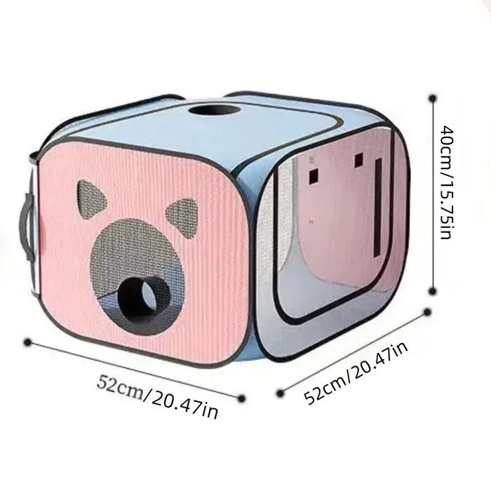 Séchoir pliable en tissu oxford pour animaux de compagnie toilettage bain séchage hygiène blanche occassions spéciales famille chiens chats