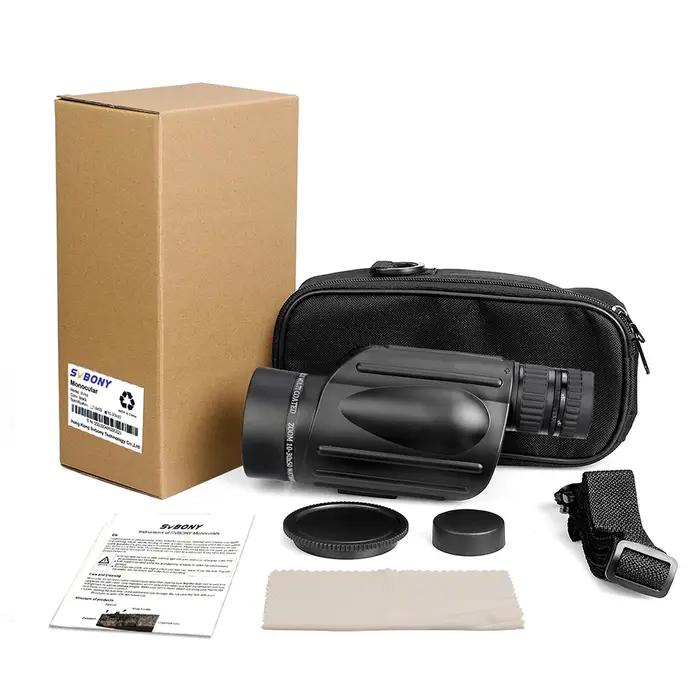 Lunette Svbony SV49 13x50/10-30x50 professionnelle pour tourisme camping et cadeaux adolescents