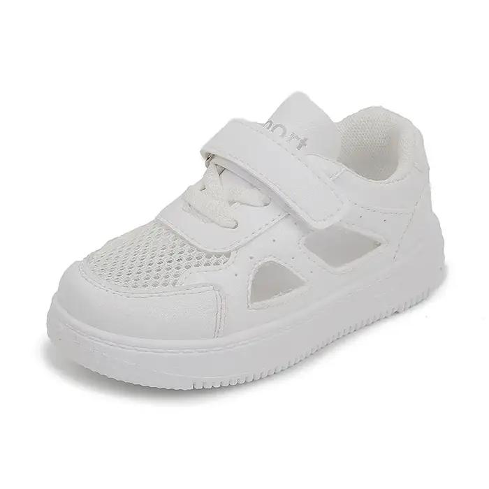 Chaussures Blanches pour Enfants 2026 – Sandales d'Été Designer Respirantes pour Garçons, Chaussures
