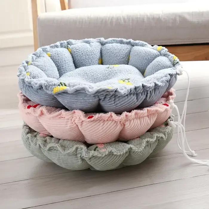 Coussin de maison pour chien pour réchauffement d'hiver