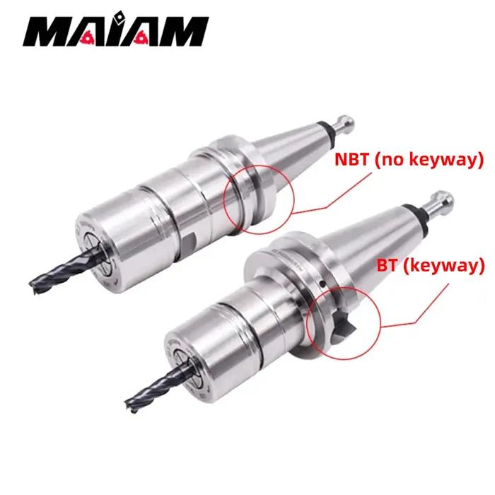BT30 BT40 SK10 SK16 porte-outil NBT BT SK sans rainure