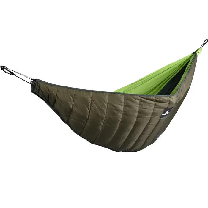 Hamac de Camping en Plein Air Ultraléger Sous-Couette Vert Chaud Confortable Pour Adultes Expéditions Hivernales Occasions Spéciales